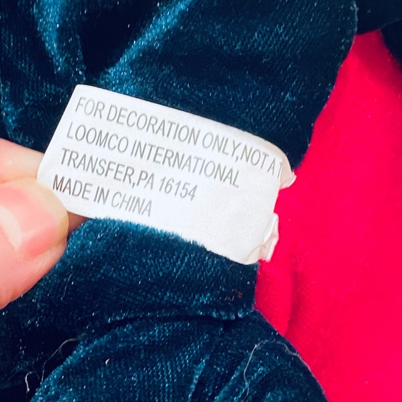 🍁🌟2xHP🌟NWOT Fall Decor Set: Plush Velvet Gobbler Turkey & Autumn Blessing Sign - Picture 7 of 13